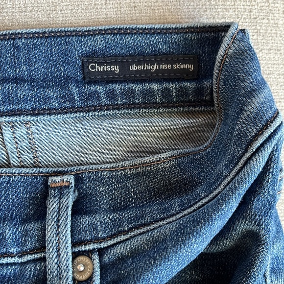 CITIZENS OF HUMANITY CHRISSY UBER HIGH RISE SKINNY JEANS SIZE 30 - Picture 8 of 9